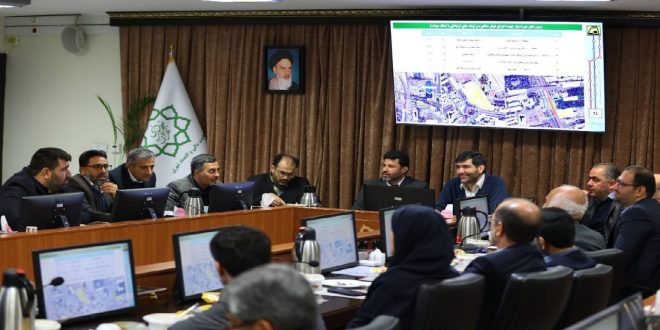 نشست «بررسی احداث خط ۸ مترو تهران» با حضور معاونین شهردار تهران