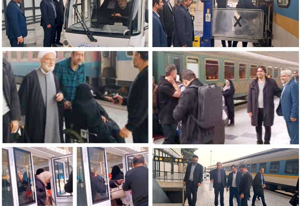 مناسب سازی ایستگاه ها برای افراد توانخواه در راستای کنگره جهادی شهدای راهآهن