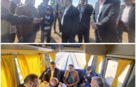 مدیرعامل راه‌آهن از پروژه‌های ریلی شمال غرب بازدید کرد