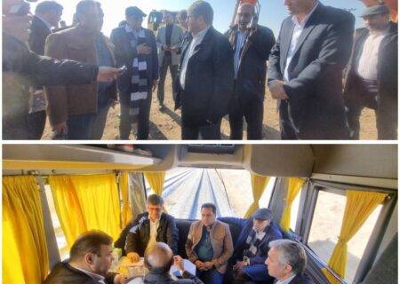 مدیرعامل راه‌آهن از پروژه‌های ریلی شمال غرب بازدید کرد