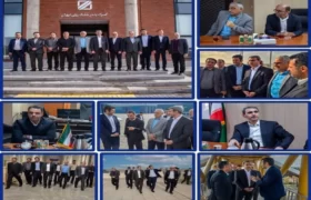 مدیرعامل راه‌ آهن جمهوری آذربایجان از مرکز لجستیک و بندر خشک آپرین بازدید کرد