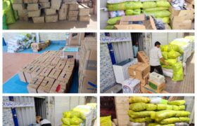 ارسال رایگان کمک‌های مردمی به مناطق محروم با قطار