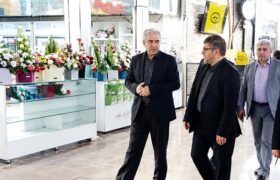 بازدید دکتر ذاکری از ایستگاه شهید رئیسی