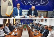 بازدید استاندار مازندران از اداره کل راهآهن شمال۱