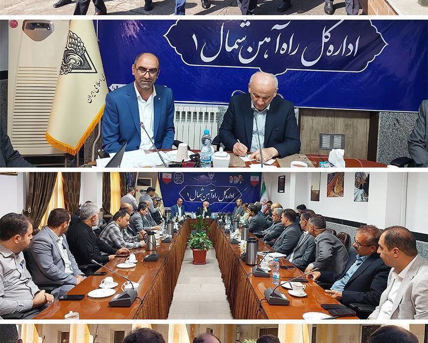 بازدید استاندار مازندران از اداره کل راهآهن شمال۱