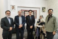 دیدار مدیران راه‌آهن با خانواده شهید محمد افراسیاب